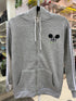 Woollen Zip Up Stripe Jacket